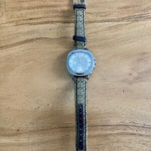 Vintage Coach Watch – Canvas Strap